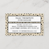 ジュエ点々のあるラー 名刺 (裏面)