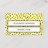 ジュエ点々のあるラー 名刺 (正面)