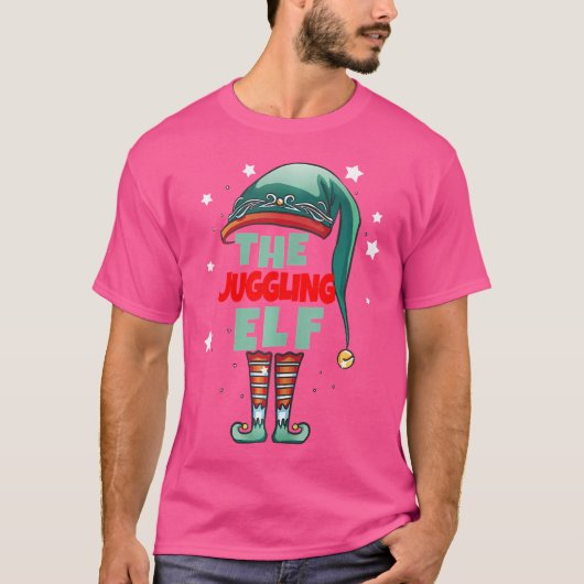 ジュガリンググノームのクリスマス - ジュガリングクリスマス Tシャツ (正面)