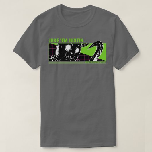 ジュケエムジャスティン Tシャツ (デザイン正面)