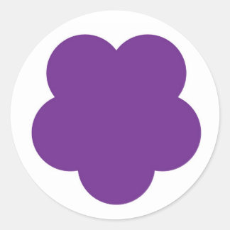 ジュゴージュかわいこちゃんパイステッカー ラウンドシール