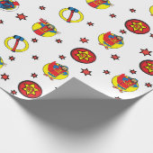 ジュジャマカビーザハンマーカラフル ラッピングペーパー (角)