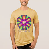 ジュジュ・ナマステ・カレイドスコープ トライブレンドTシャツ (正面)