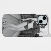 ジュジュ ローズ ミニゴルフ iPhoneケース (裏面横)