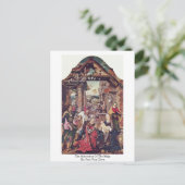 ジュス・ヴァン・クレーブによるマギの崇拝 ポストカード (スタンド正面)