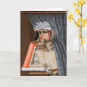 ジュセッペ・アルシンボルドザ・リブラリアン カード (黄色い花)