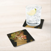 ジュゼッペアルカンボルド – 夏 スクエアペーパーコースター (インサイチュ)
