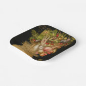 ジュゼッペアルカンボルド – 夏 ペーパープレート (傾斜あり)