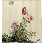 ジュゼッペカスティリオーネ – カーネーションファインアート シャワーカーテン (正面)