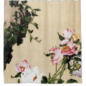 ジュゼッペカスティリオーネ – ペイオニファインアート シャワーカーテン (正面)