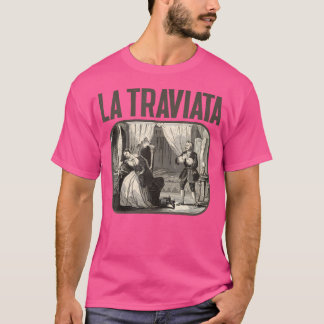ジュゼッペヴェルディラトラヴィアタオペラデザインフォーアオペル Tシャツ