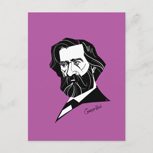 ジュゼッペヴェルデ ポストカード (正面)