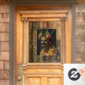 ジュゼッペ・アルカンボルド – 四季を一度に ウィンドウサイン (ホームデコレーション)