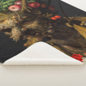 ジュゼッペ・アルカンボルド – 四季を一度に シェルパブランケット (3/4)