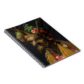 ジュゼッペ・アルカンボルド – 四季を一度に ノートブック (右側)