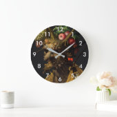 ジュゼッペ・アルカンボルド – 四季を一度に ラージ壁時計 (ホーム)