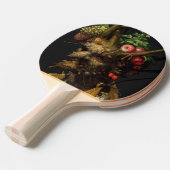 ジュゼッペ・アルカンボルド – 四季を一度に 卓球ラケット (正面アングル)