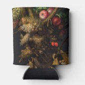 ジュゼッペ・アルカンボルド – 四季を一度に 缶クーラー (裏面)