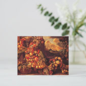 ジュゼッペ・アルカンボルド – 夏の座姿 ポストカード (スタンド正面)