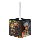 ジュゼッペ・アルカンボルド – 最高傑作選択 キューブオーナメント (裏面アングル)