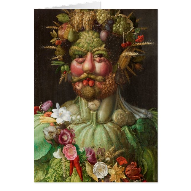 ジュゼッペ・アルチンボルドのVertumnus (1590年) (正面)