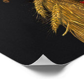 ジュゼッペ・アルチンボルド - 一つの頭に四季 ポスター (角)