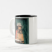 ジュゼッペ・アルチンボルド-司書 ツートーンマグカップ (正面左)