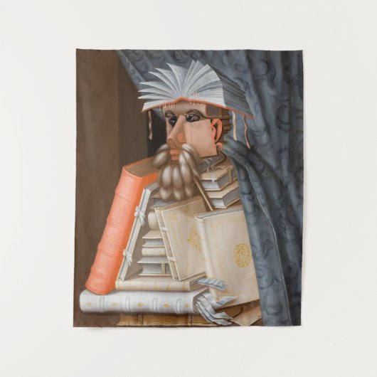 ジュゼッペ・アーチンボルド - 書庫の学者 タペストリー (正面)