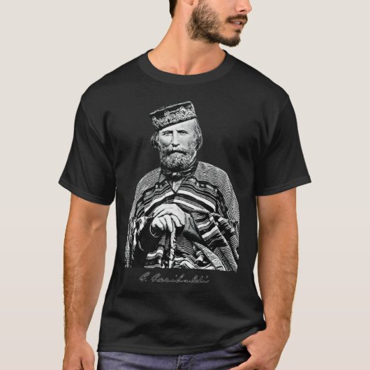 ジュゼッペ・ガリバルディ Tシャツ (正面)