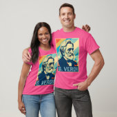 ジュゼッペ・ヴェルディのポスターオペライタリアンー Tシャツ (ユニセックス)