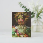 ジュゼッペARCIMBOLDO - Vertumnus 1590 ポストカード (スタンド正面)