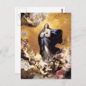 ジュゼペ・ド・リベラ – 無垢な概念 ポストカード (正面/裏面)