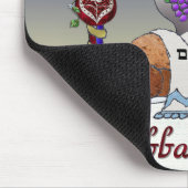 ジュダイカシャバットシャロムアートプリント マウスパッド (コーナー)