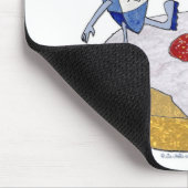 ジュダイカハッピーハヌッカ踊りドリードルズドーナツ マウスパッド (コーナー)