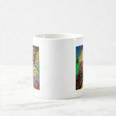 ジュダイカハッピープリムユダヤ教のホリデーギフトアパレル コーヒーマグカップ (中央)