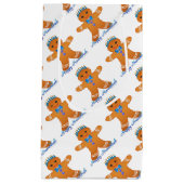 ジュダイカハヌカージンジャーブレッドマン（ユダヤ教）メノラー スモールペーパーバッグ (正面)