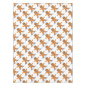 ジュダイカハヌカージンジャーブレッドマン（ユダヤ教）メノラー テーブルクロス (正面)