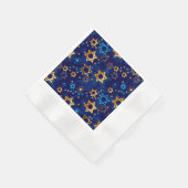 ジュダイカパーティー用品 – ホリデーズナプキンス – ユダヤ人 縁ありカクテルナプキン (角)