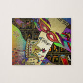 ジュダイカプリムエスターお祝いアートプリント ジグソーパズル (横)