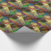 ジュダイカプリムエスターお祝いアートプリント ラッピングペーパー (角)