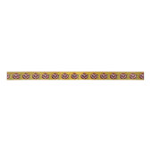 ジュダイカポメグラナートハートハヌッカロシュハサナ サテンリボン (正面)