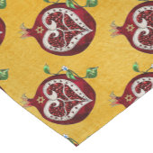 ジュダイカポメグラナートハートハヌッカロシュハサナ ショートテーブルランナー (コーナー)