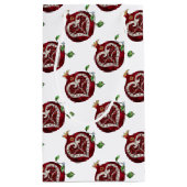 ジュダイカポメグラナートハートハヌッカロシュハサナ スモールペーパーバッグ (裏面)