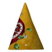 ジュダイカポメグラナートハートハヌッカロシュハサナ パーティーハット (右)