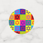 ジュダイカ – テーブル紙吹雪 – ユダヤの休日とイベント コンフェッティ (スモール正面)