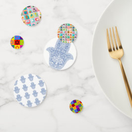 ジュダイカ – テーブル紙吹雪 – ユダヤの休日とイベント コンフェッティ