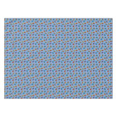 ジュダイカ – ハヌカー（ユダヤ教の祭り）テーブルクロス – ユダヤ教の休日 テーブルクロス (正面(横))