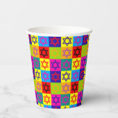 ジュダイカ – 紙カップ – ユダヤの星ギフト 紙コップ (裏面)