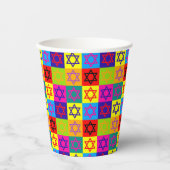 ジュダイカ – 紙カップ – ユダヤの星ギフト 紙コップ (正面)
