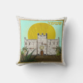 ジュダカシメオン12部族のイスラエル芸術枕 クッション (正面)